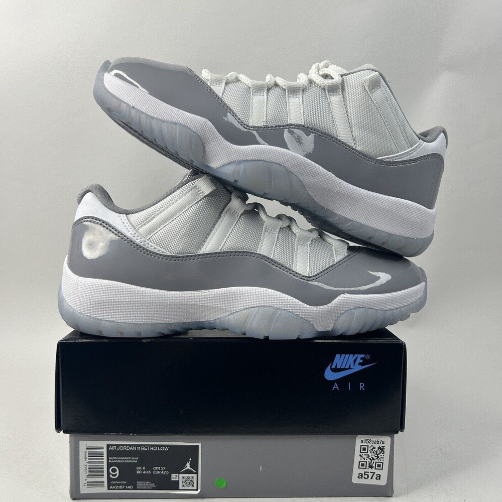 Nike Shoes Air Jordan 11 Retro Low “Cement Grey” 2024